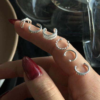 ایرکاف نقره ( بدون سوراخ)