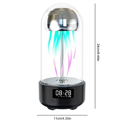 اسپیکر بلوتوثی و چراغ خواب مدل BHSG-02 فانتزی طرح عروس دریایی