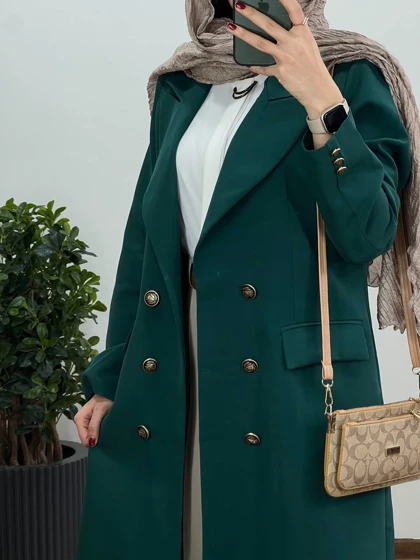 مانتو کتی بلند ساوین