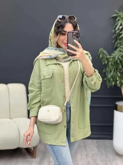 مانتو چهار جیب مهلا