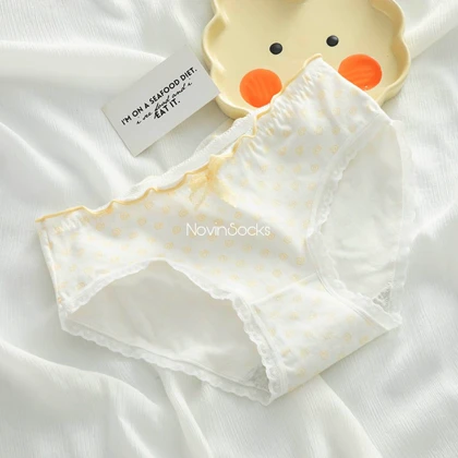 شورت زنانه سفید_لیمویی