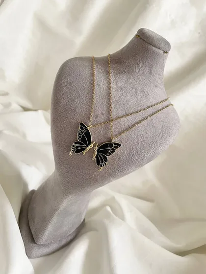 گردنبند ست پروانه ای