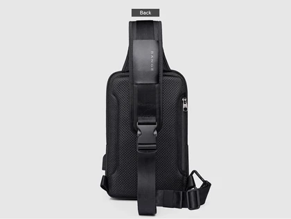 کیف کراس بادی مردانه بنج اصل Bange BG-77112 ضد آب USB دار