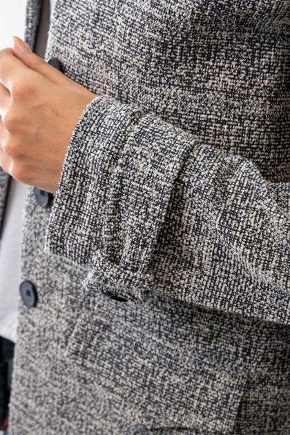 پالتو کوتاه جیب‌دار زنانه