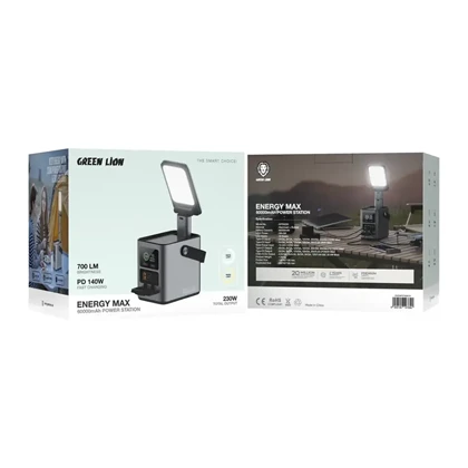پاور استیشن 60000 میلی آمپر گرین لاین مدل GREEN LION 230W GNEMPST60KGY