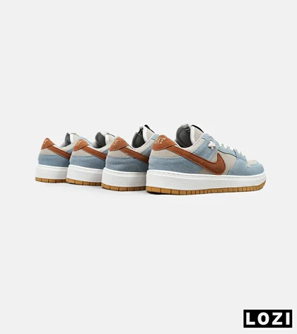 کفش کتانی مردانه طوسی آبی قهوه ای نایک NIKE SB