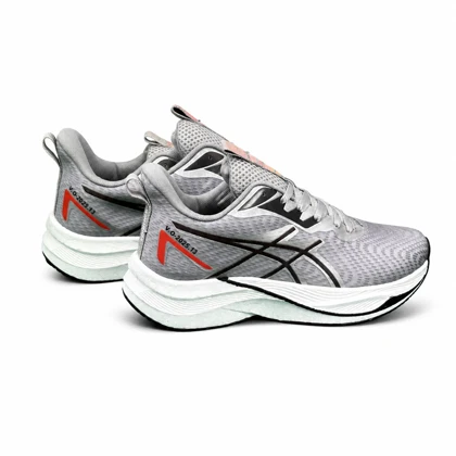 کفش کتانی زنانه زیره بست مدل اسیکس طوسی مشکی ASICS