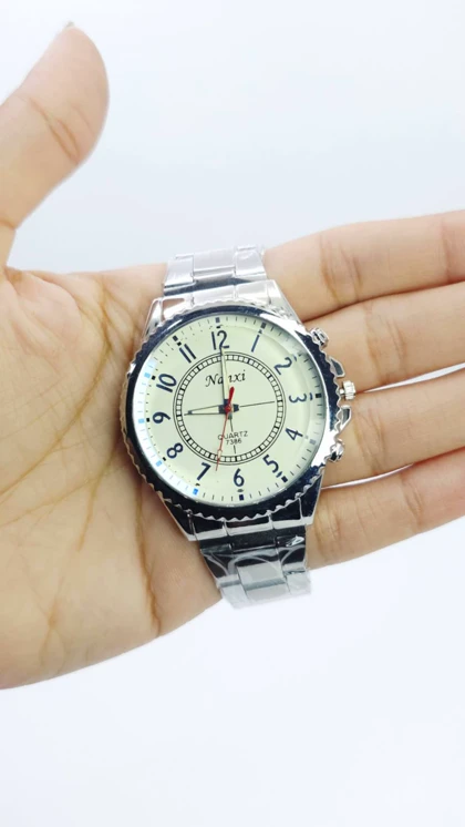 ساعت مچی مردانه نانسی Nanxi با موتور کوارتز و طراحی کلاسیک