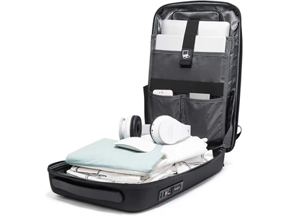کوله پشتی طرح چمدان ضد سرقت پ تاپ 15.6 اینچ بنج Bange BG-22092