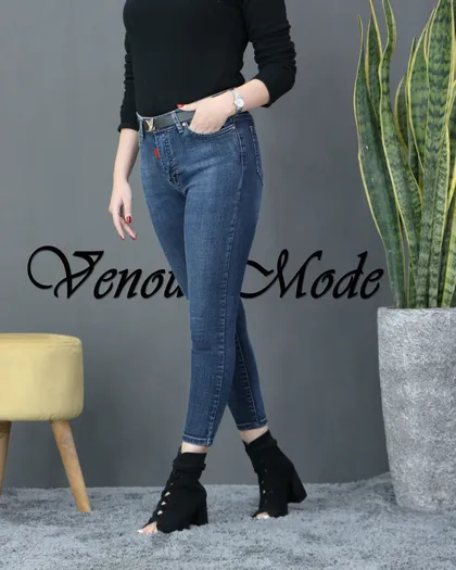 شلوار جین آبی