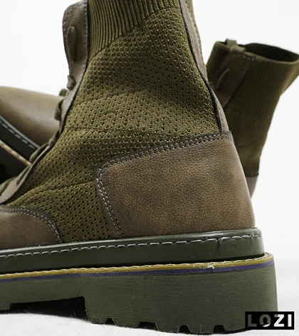 بوت ساق‌دار مردانه یشمی Timberland