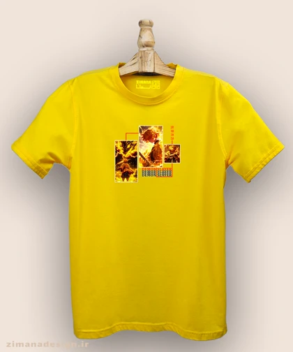 تیشرت مردانه و زنانه طرح شیطان کش شخصیت زنیتسو کد 962