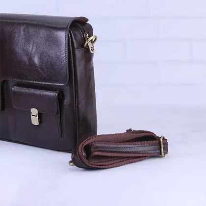 کیف رودوشی چرمسال مدل 727 سایز بزرگ