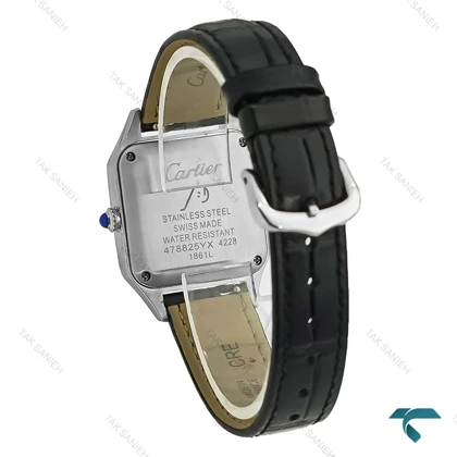 ساعت کارتیر سانتوس دومونت زنانه دورنگ طلایی Cartier-8304-L