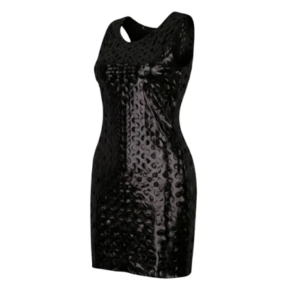 پیراهن زنانه فلسی مدل دیسکویی مشکی ویتاریتا