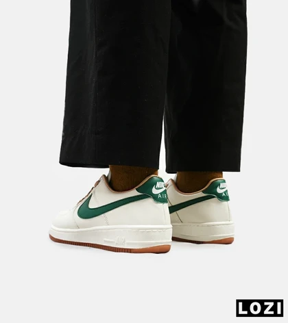کفش کتانی بزرگ پا کرم سبز نایک NIKE AIR FORCE مدل 4590