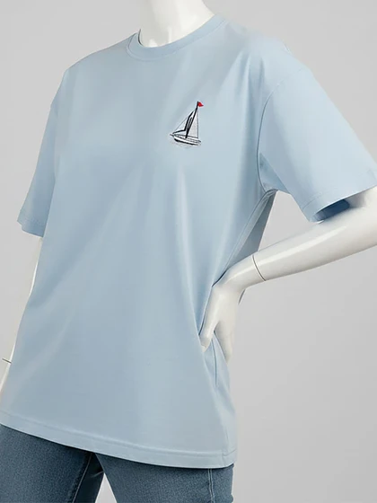 تیشرت باکسی قایق