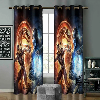 پرده کودک طرح بتمن مدل W4876