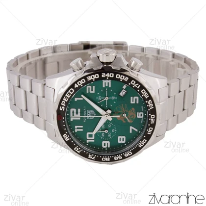 ساعت تگ هویر مردانه سه موتوره صفحه سبز 105774