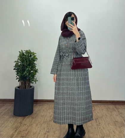 پالتوی پشمی بلند شبنم(ایراد دار)
