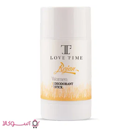 استیک دئودورانت زنانه لاو تایم مدل rojan حجم 75 میل