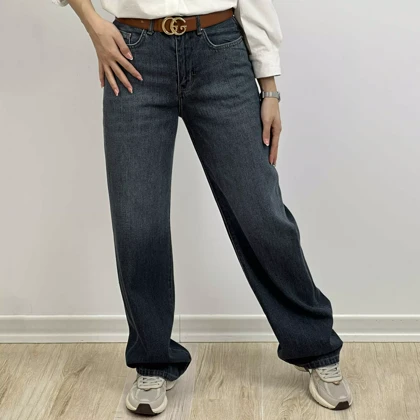 شلوار جین نیم بگ 1007270