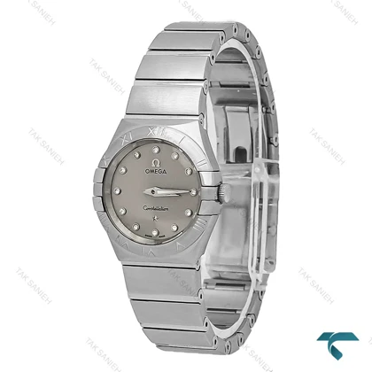 ساعت امگا Omega زنانه کانسلیشن سیلور صفحه طوسی Omega-7020-L