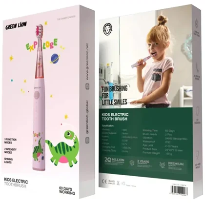 مسواک برقی کودک گرین‌لاین Green Lion GNKDSELTBR