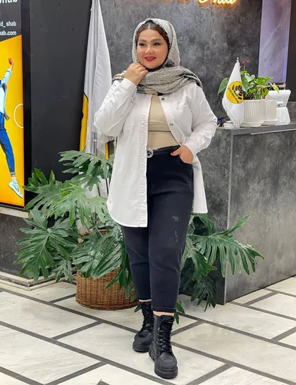 شلوار جین مام کد : 141496