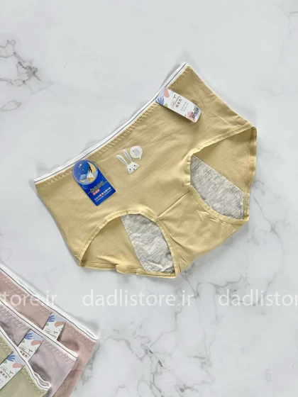 شورتکس قاعدگی نخی طرح خرگوشی