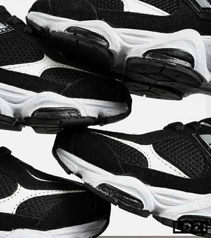 کفش نیوبالانس بزرگ پا مشکی سفید NEW BALANCE 9060 مدل 8503