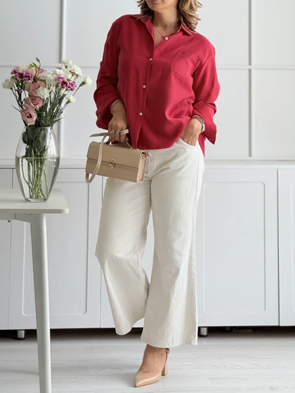 شومیز زنانه casual زنیر