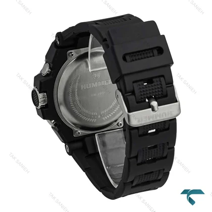 ساعت مردانه هامر 1442 مشکی دوزمانه Hummer-7603-G
