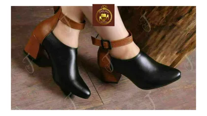 کفش بوت پاشنه‌دار زنانه اداری و مجلسی