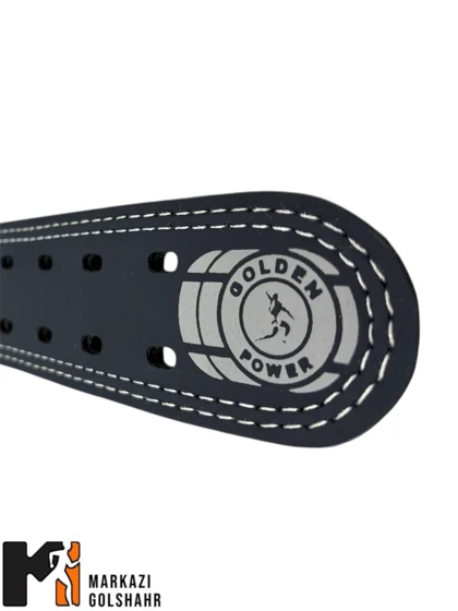 کمربند بدنسازی سگکی طرح چرم پشتی دار کد 2011848