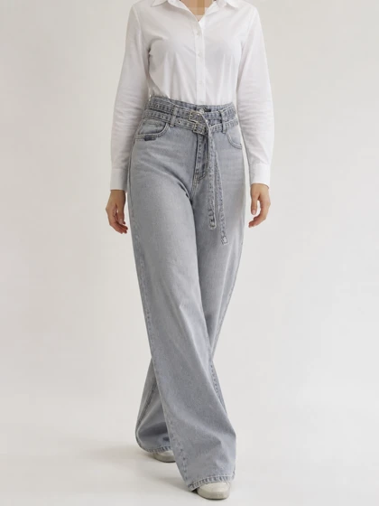 شلوار جین Twin Belt 300015275
