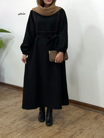 پیراهن مانتویی لمروز الیزا