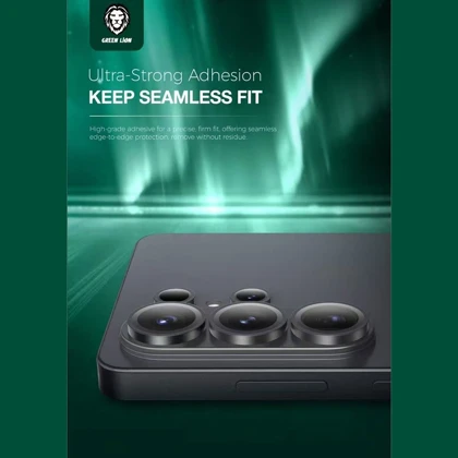 محافظ لنز گوشی سامسونگ S26 Ultra گرین لاین مدل GNARPS26UBK
