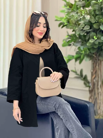 مانتو برش‌دار بغل چاک