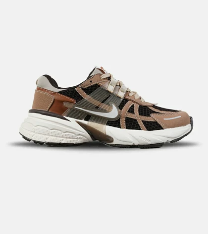 کفش کتانی مردانه و زنانه مشکی قهوه ای Nike cushlon مدل 7598