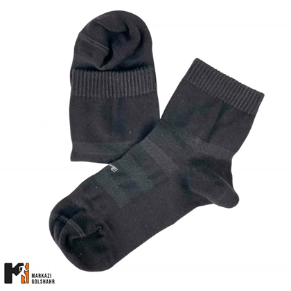 جوراب نیم ساق مردانه ملانژ کد 404