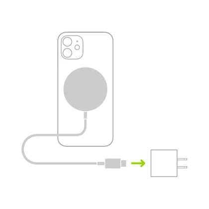 کابل مگسیف 1متری اورجینال اپل مدل IPHONE MAGSAFE CHARGER MX6X3ZM/A