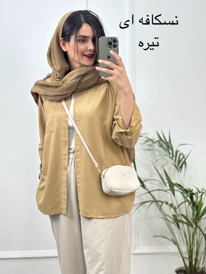 مانتو کتان پنبه پردیس