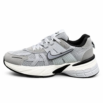کتانی خارجی ست زن و مرد مدل نایکی طوسی Nike V2K
