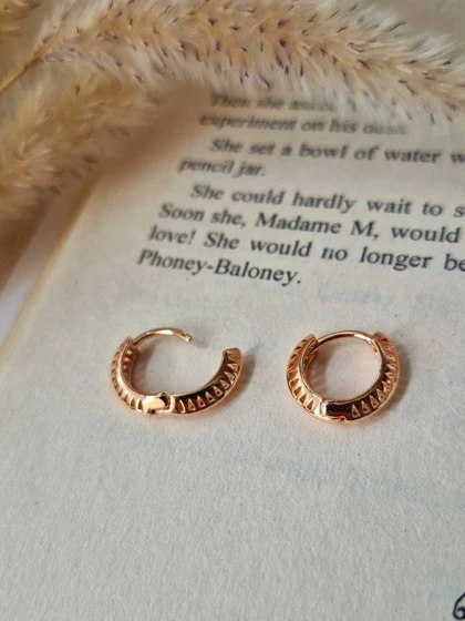 گوشواره توری حلقه ژوپینگ M35