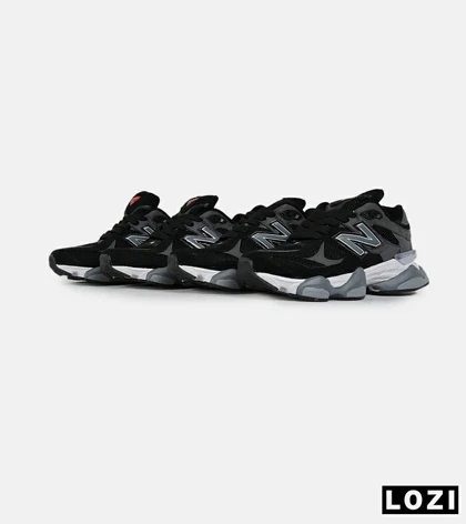 کفش کتانی مردانه و زنانه مشکی طوسی NEW BALANCE 9060
