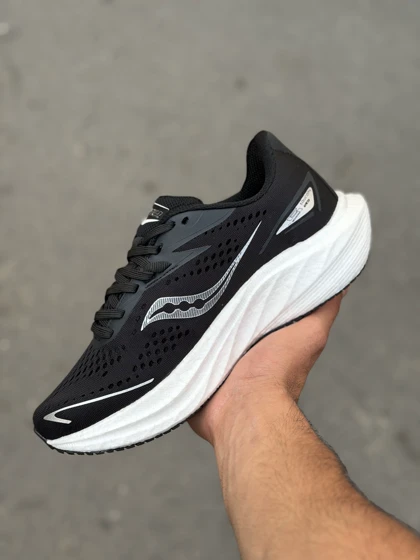 کتانی Saucony Speed مردانه مشکی سفید کد(67)