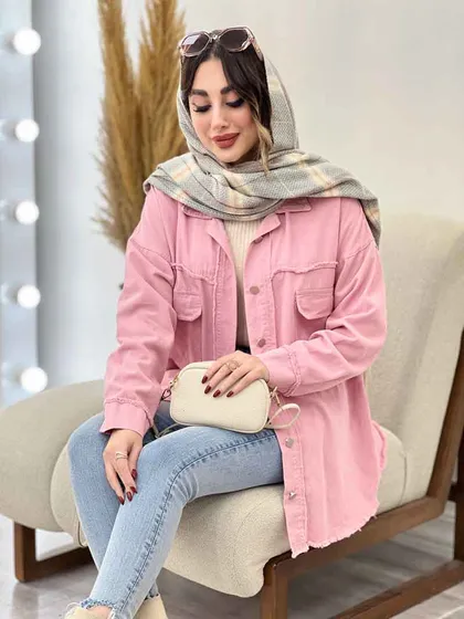 مانتو کتان ریش دار ترلان