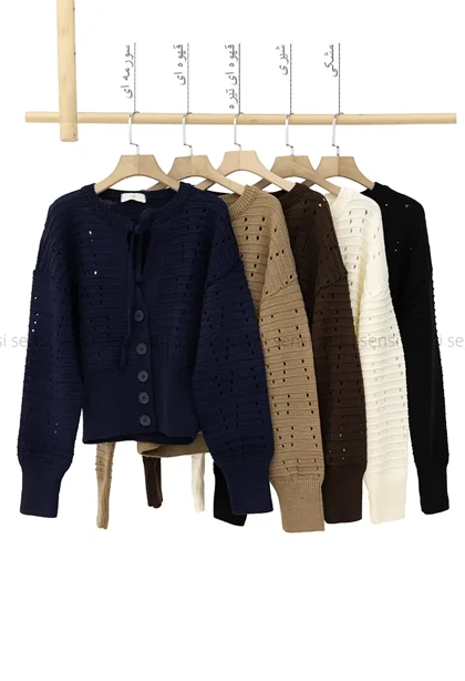 ژاکت بافت ژور کد1004526