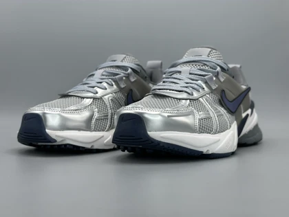 کتانی نایکی وی 2 کی ران طوسی آبی/Nike v2k